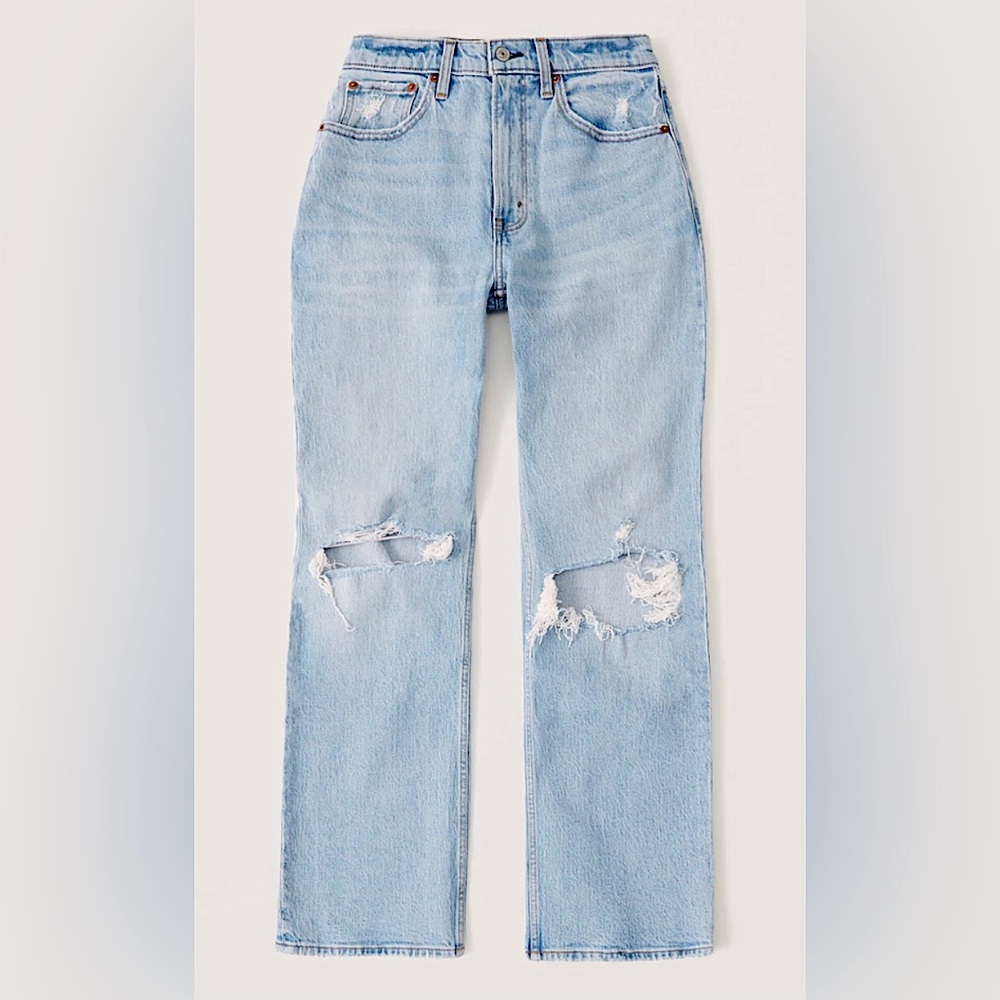 The 90s relaxed jean, high rise, curve love, size 29 regular length